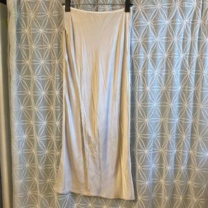 Zara satin skirt slip